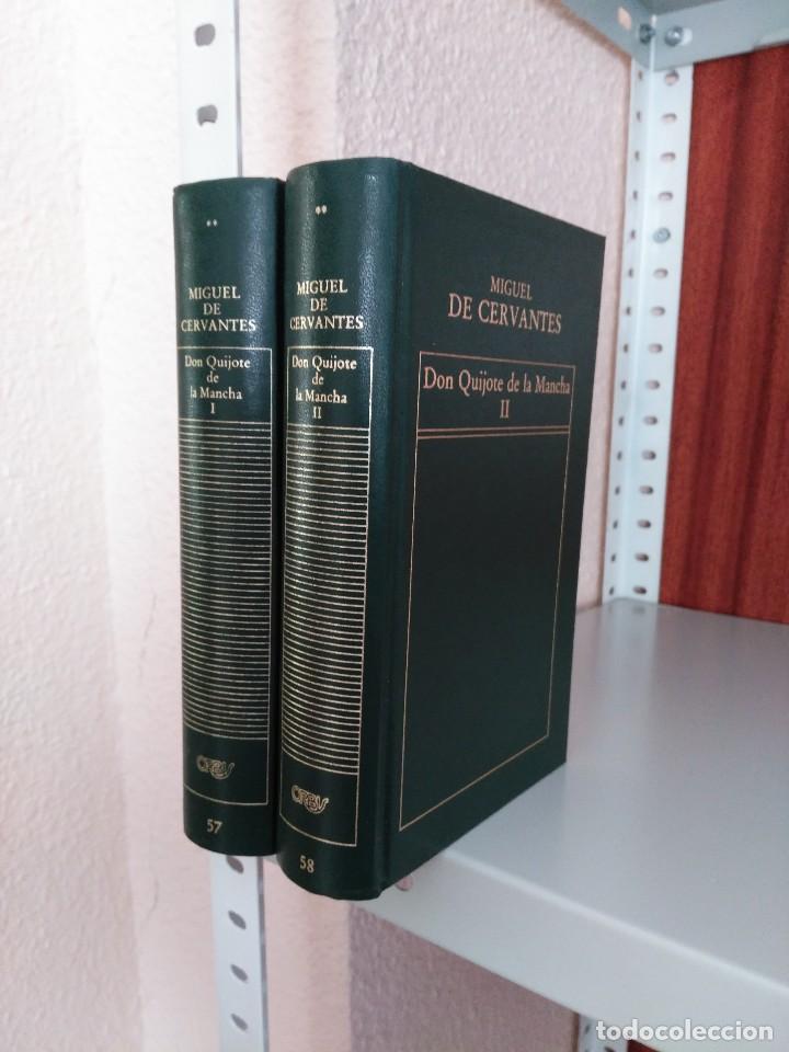 Libros de segunda mano: CERVANTES: DON QUIJOTE - 2 TOMOS - ED. ORBIS - Foto 2