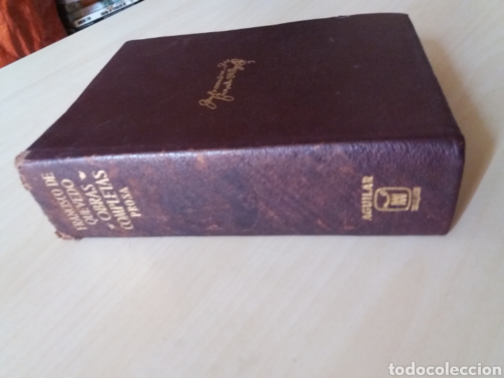 Libros de segunda mano: FRANCISCO DE QUEVEDO - OBRAS COMPLETAS - PROSA - AGUILAR 1969 - Foto 1