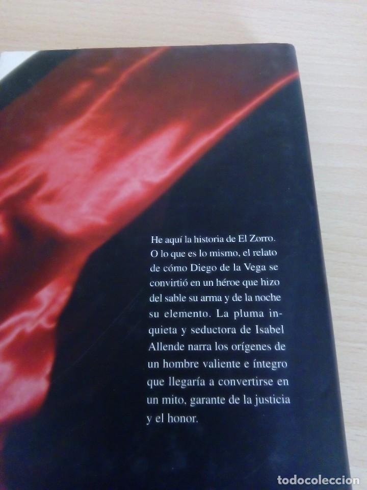 Libros de segunda mano: EL ZORRO, Isabel Allende - Foto 2