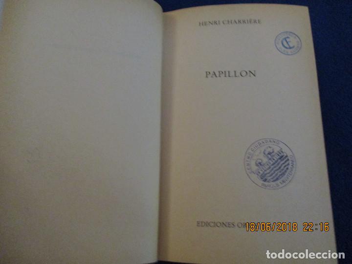 Libros de segunda mano: PAPILLON Henri Charriere Ediciones Orbis 1983 - Foto 2