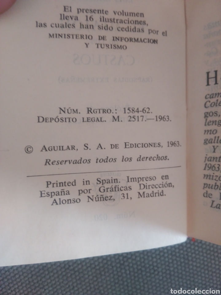 Libros de segunda mano: El miajon de los castuos. Chamizo .Editorial Aguilar - Foto 3
