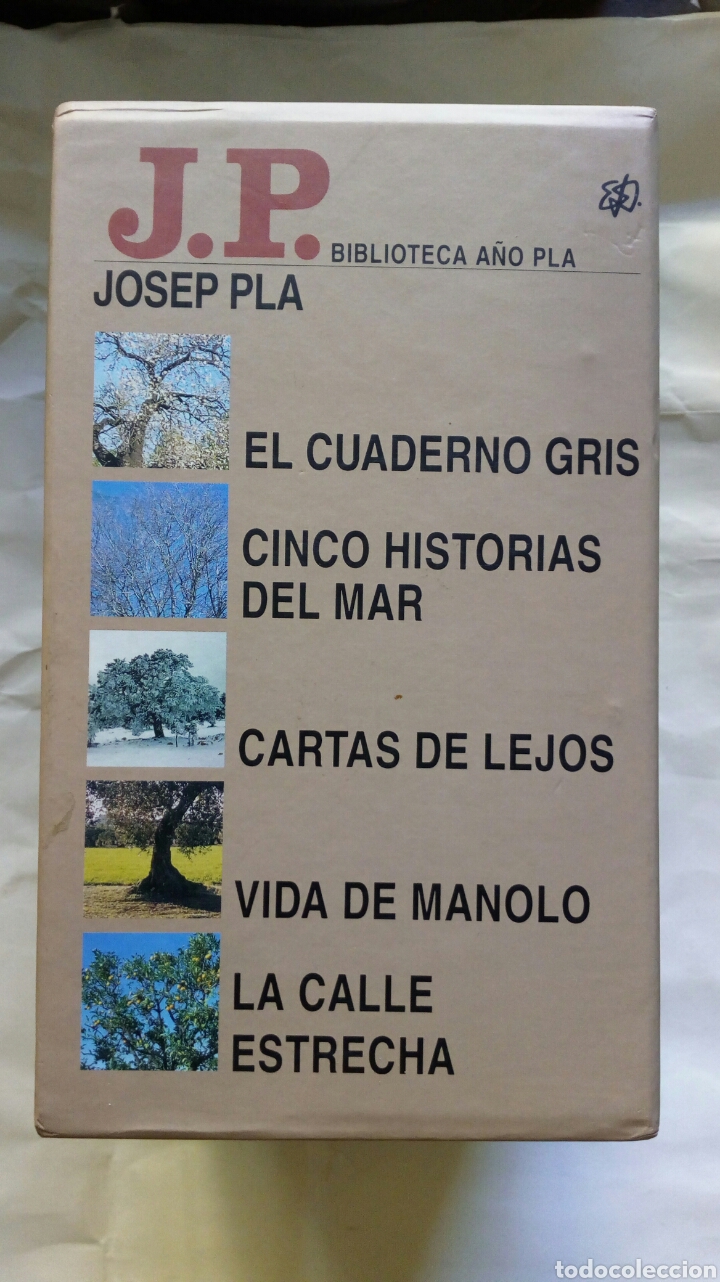 Libros de segunda mano: Biblioteca a&ntilde;o Pla. 5 libros. Josep Pla. - Foto 2