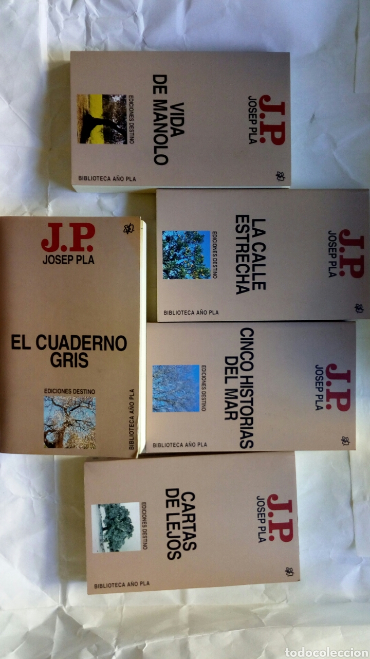 Libros de segunda mano: Biblioteca a&ntilde;o Pla. 5 libros. Josep Pla. - Foto 3