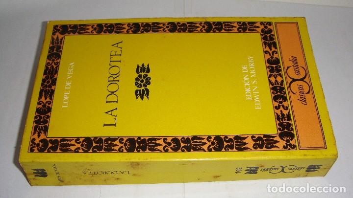 Libros de segunda mano: La Dorotea. Lope de Vega. Edicion Edwin S. Morby. - Foto 1