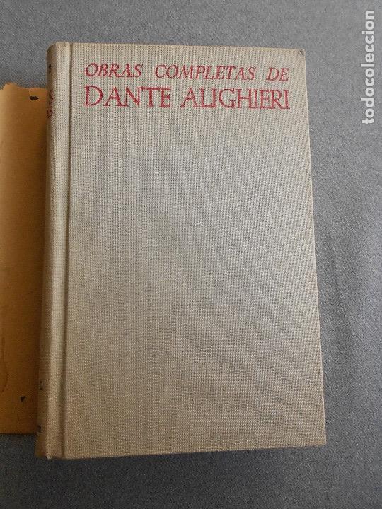 Libros de segunda mano: OBRAS COMPLETAS DE DANTE ALGHIERI - Foto 3