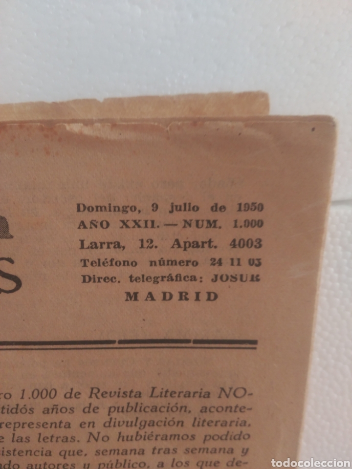 Libros de segunda mano: La gitanilla. Revista literaria novelas y cuentos - Foto 2