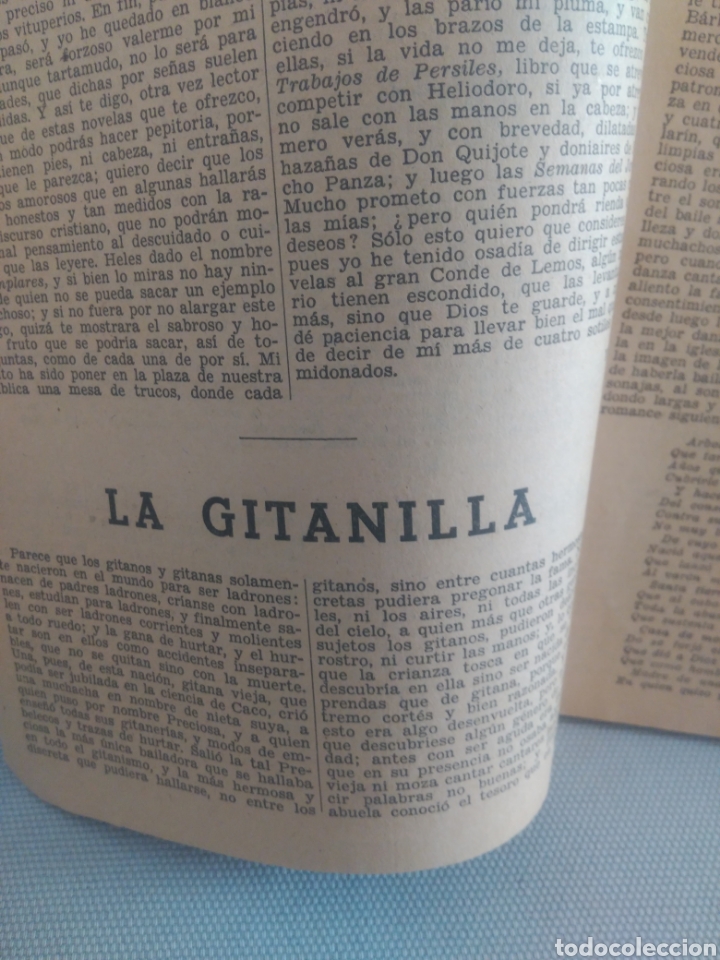 Libros de segunda mano: La gitanilla. Revista literaria novelas y cuentos - Foto 3