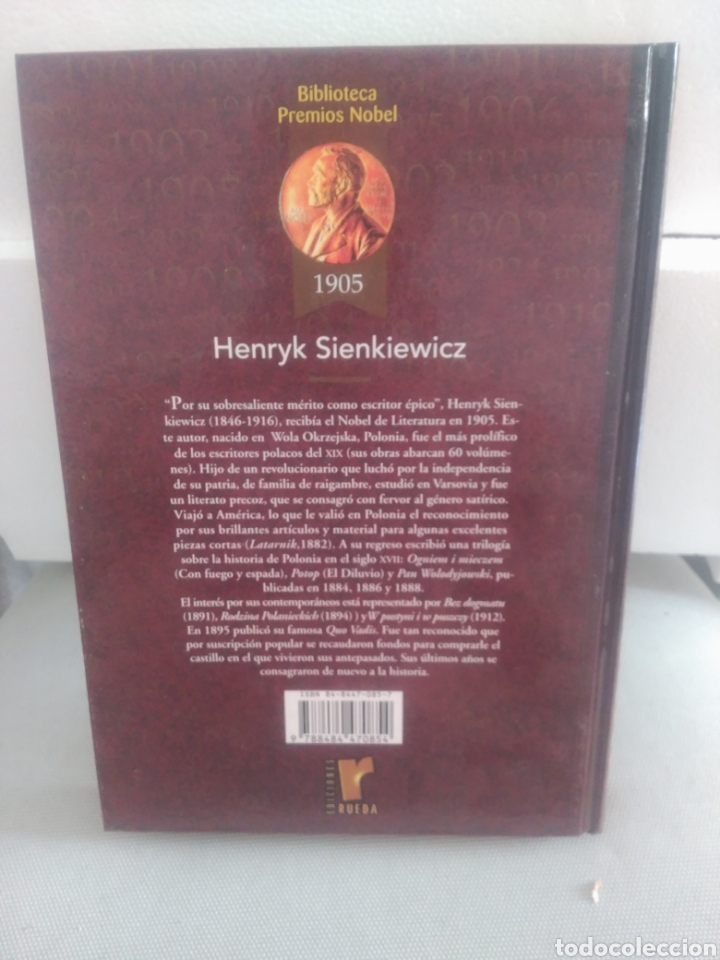 Libros de segunda mano: Hania, Bartek el heroe. Henryk Sienkiewicz. Editorial Rueda - Foto 2