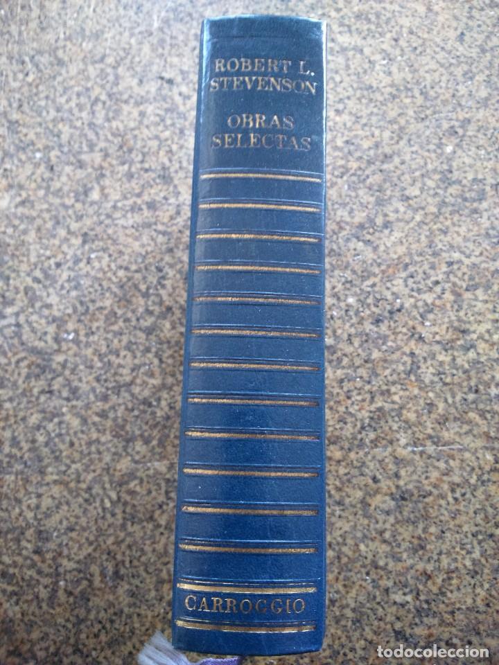 Libros de segunda mano: OBRAS SELECTAS -- ROBERT L. STEVENSON -- CARROGGIO EDICIONES 1972 -- - Foto 1
