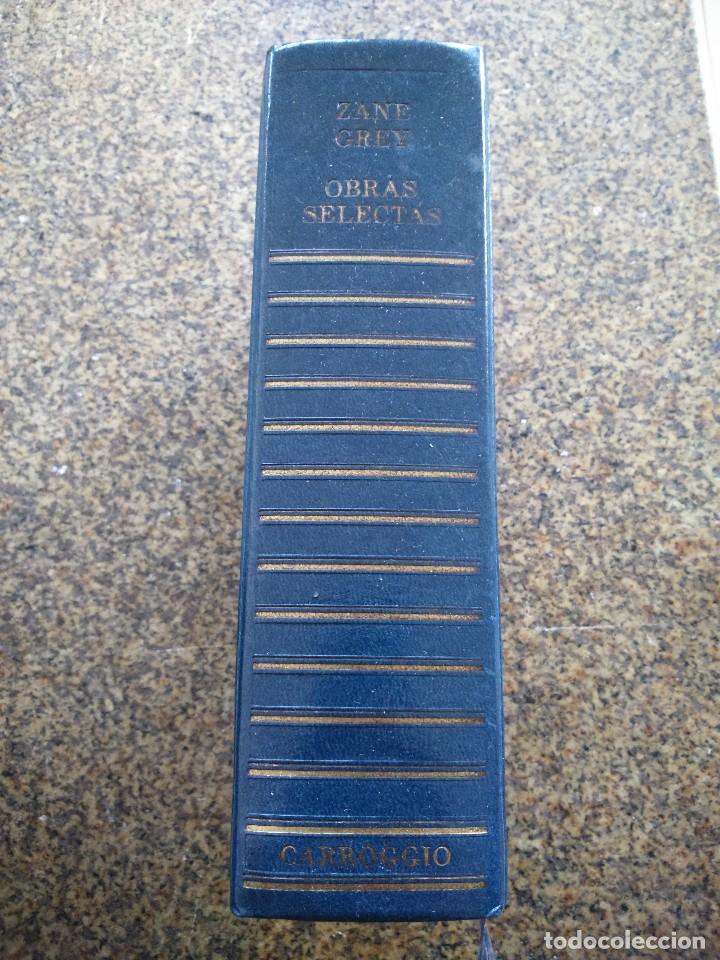 Libros de segunda mano: OBRAS SELECTAS -- ZANE GREY -- CARROGGIO EDICIONES 1976 -- - Foto 1