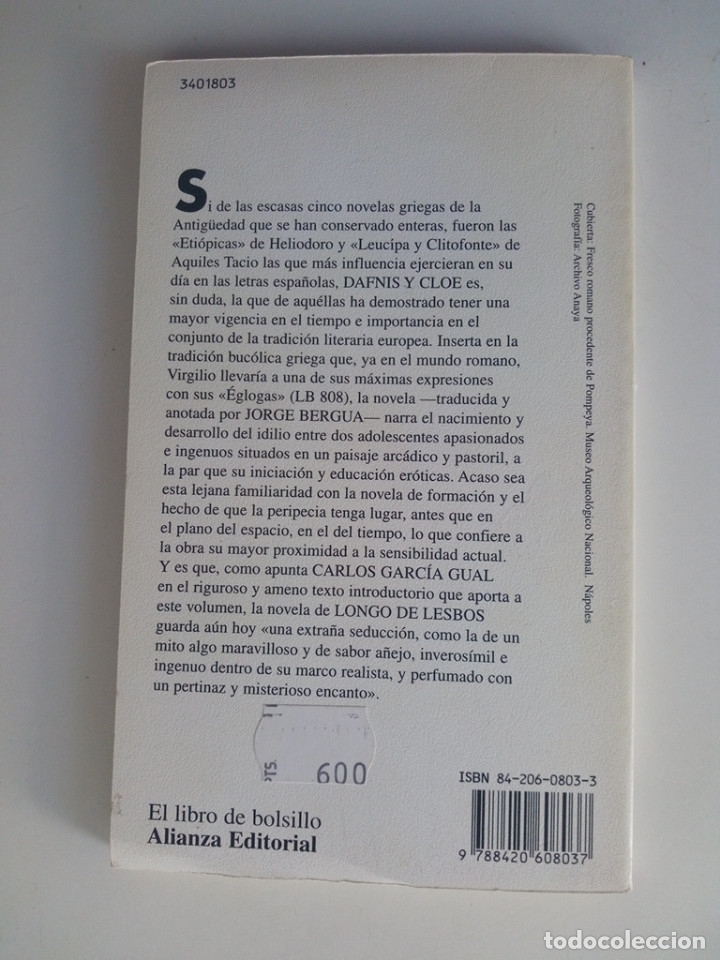 Libros de segunda mano: LONGO DE LESBOS - DAFNIS Y CLOE - Foto 3