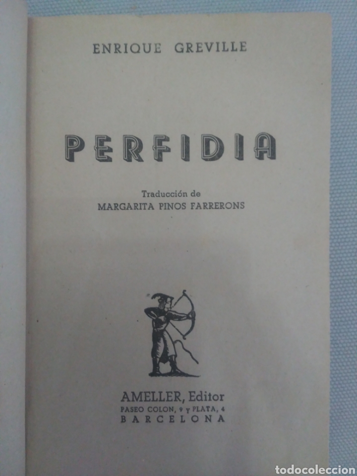 Libros de segunda mano: Perfidia.Ediciones Ameller - Foto 4