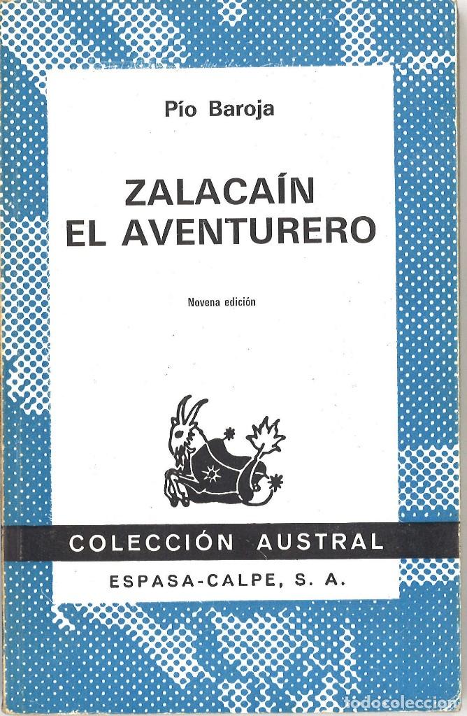 Libros de segunda mano: P&iacute;o Baroja. Zalaca&iacute;n el aventurero. 1977 - Foto 1
