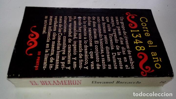 Libros de segunda mano: Libro El decameron Giovanni Boccaccio  Ed. Plaza y janes - Foto 2