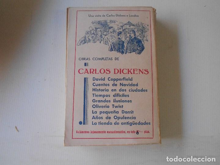 Libros de segunda mano: david copperfield carlos dickens, 1941 aprox - Foto 2