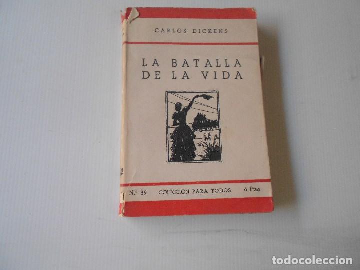 Libros de segunda mano: la batalla de la vida   carlos dickens, 1943 - Foto 1