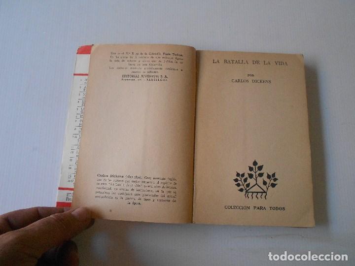 Libros de segunda mano: la batalla de la vida   carlos dickens, 1943 - Foto 2