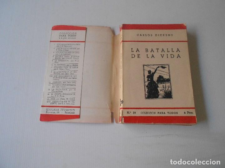 Libros de segunda mano: la batalla de la vida   carlos dickens, 1943 - Foto 3