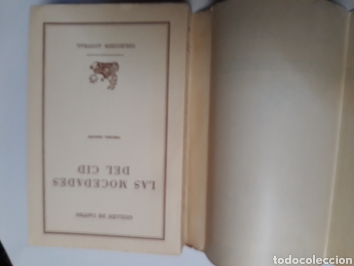 Libros de segunda mano: TEATRO - LAS MOCEDADES DEL CID GUILLEN DE CASTRO - TERCERA EDICION - Foto 4