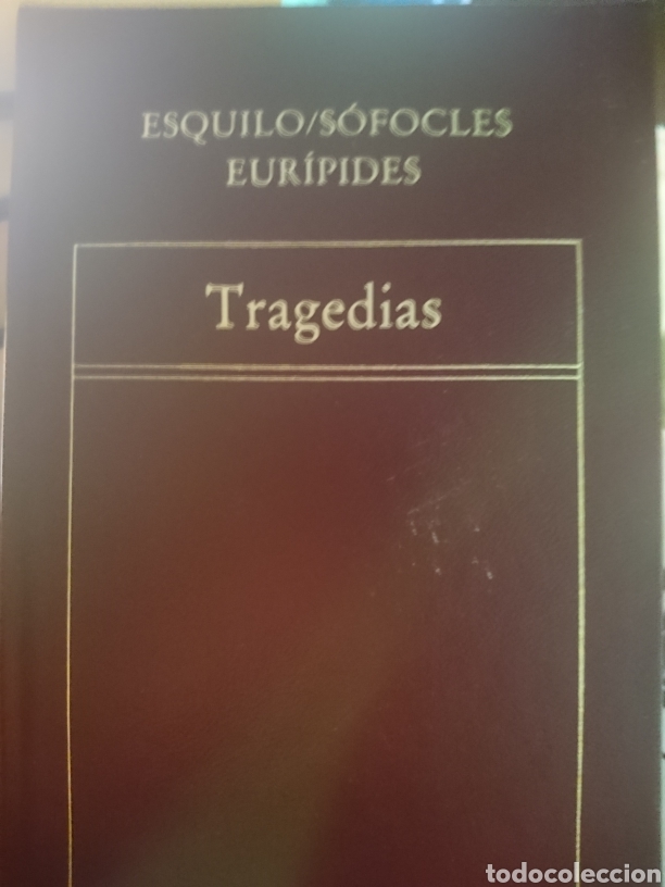 Libros de segunda mano: Tragedias Esquilo/ S&oacute;focles Eur&iacute;pides - Foto 1