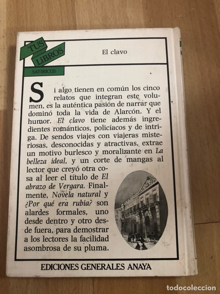 Libros de segunda mano: Libro el clavo Pedro Antonio de Alarc&oacute;n 1985 - Foto 2