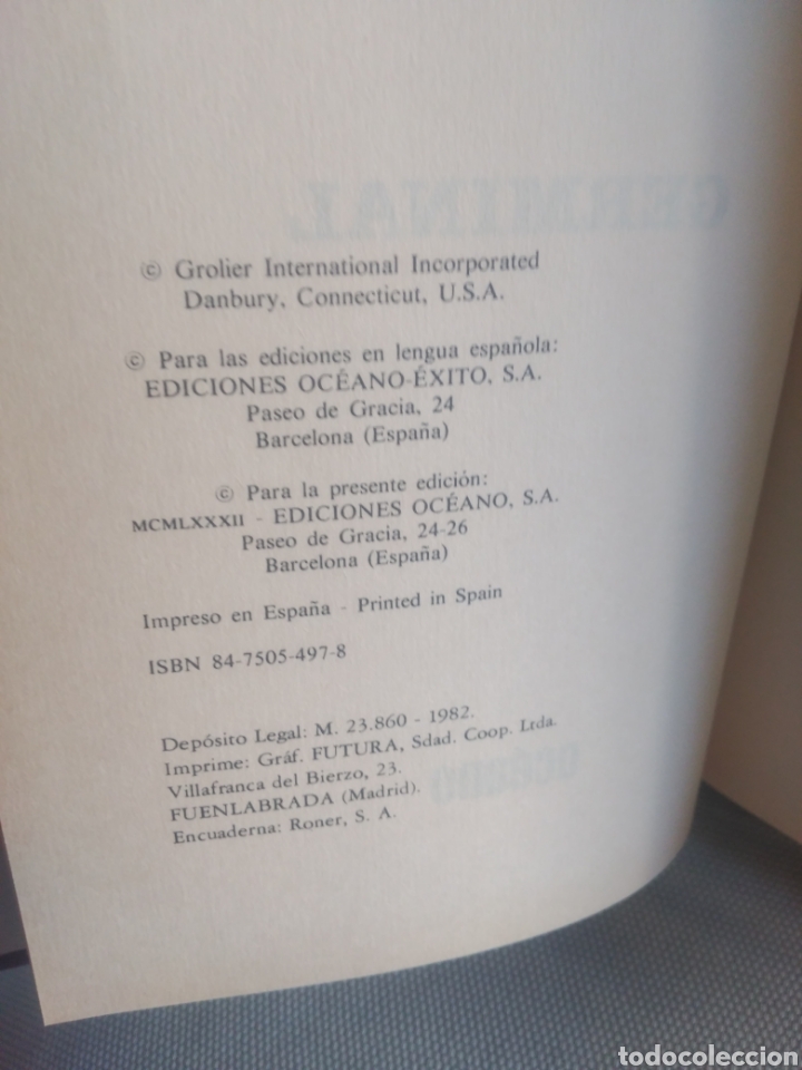 Libros de segunda mano: Germinal ,Emilio Zola .Editorial Oc&eacute;ano - Foto 3