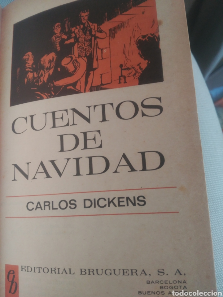 Libros de segunda mano: Cuentos de Navidad, Charles Dickens.Editorial Bruguera - Foto 3