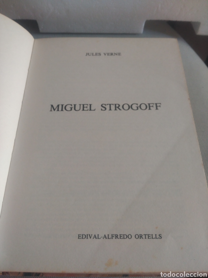 Libros de segunda mano: Miguel Strogoff, Julio Verne .Editorial edival - Foto 3
