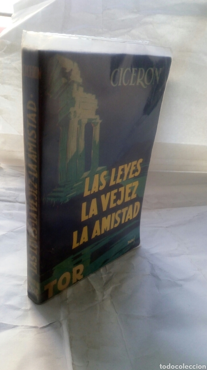 Libros de segunda mano: Las leyes, la vejez, la amistad. Cicer&oacute;n. - Foto 2