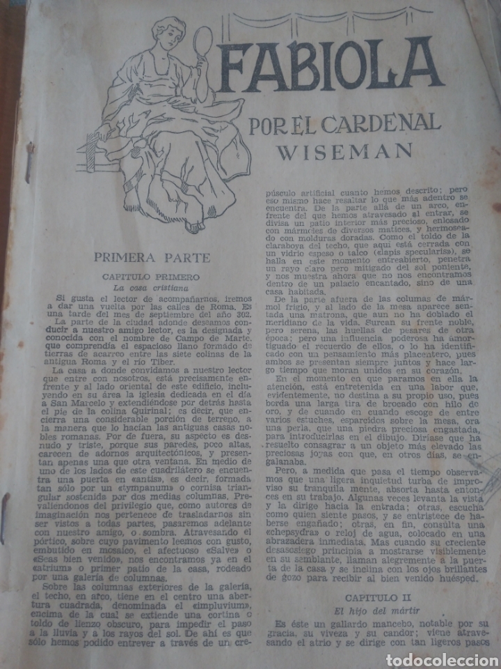 Libros de segunda mano: Fabiola.Cardenal Wiseman - Foto 1