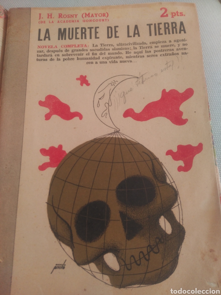 Libros de segunda mano: La muerte de la tierra. J h Rosny - Foto 1