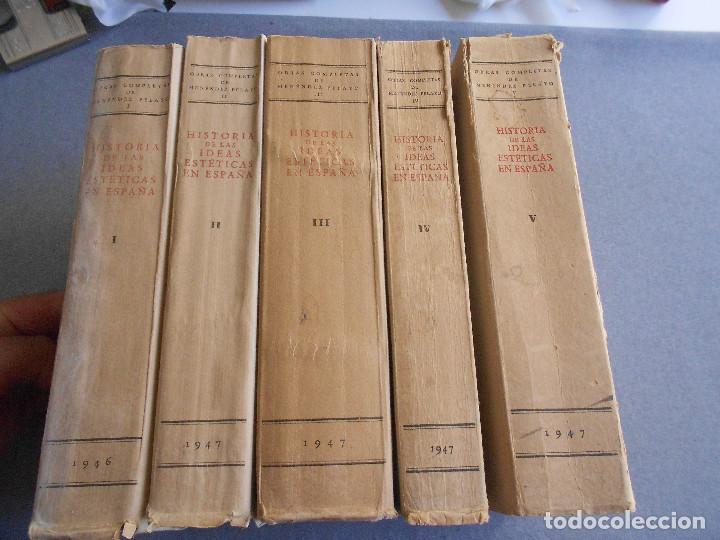 Libros de segunda mano: HISTORIA DE LAS IDEAS ESTETICAS EN ESPA&Ntilde;A - Foto 1
