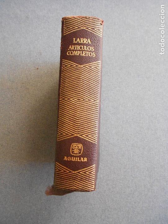 Libros de segunda mano: LARRA. ARTICULOS COMPLETOS - Foto 2