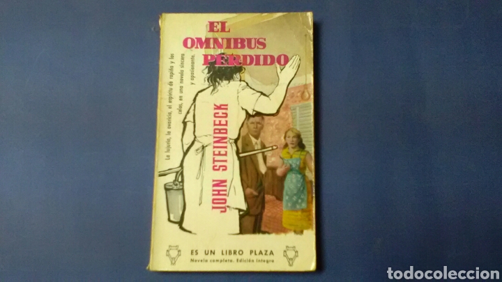 Libros de segunda mano: EL &Oacute;MNIBUS PERDIDO . John Steinbeck. Ed.Plaza .Bolsillo . - Foto 1