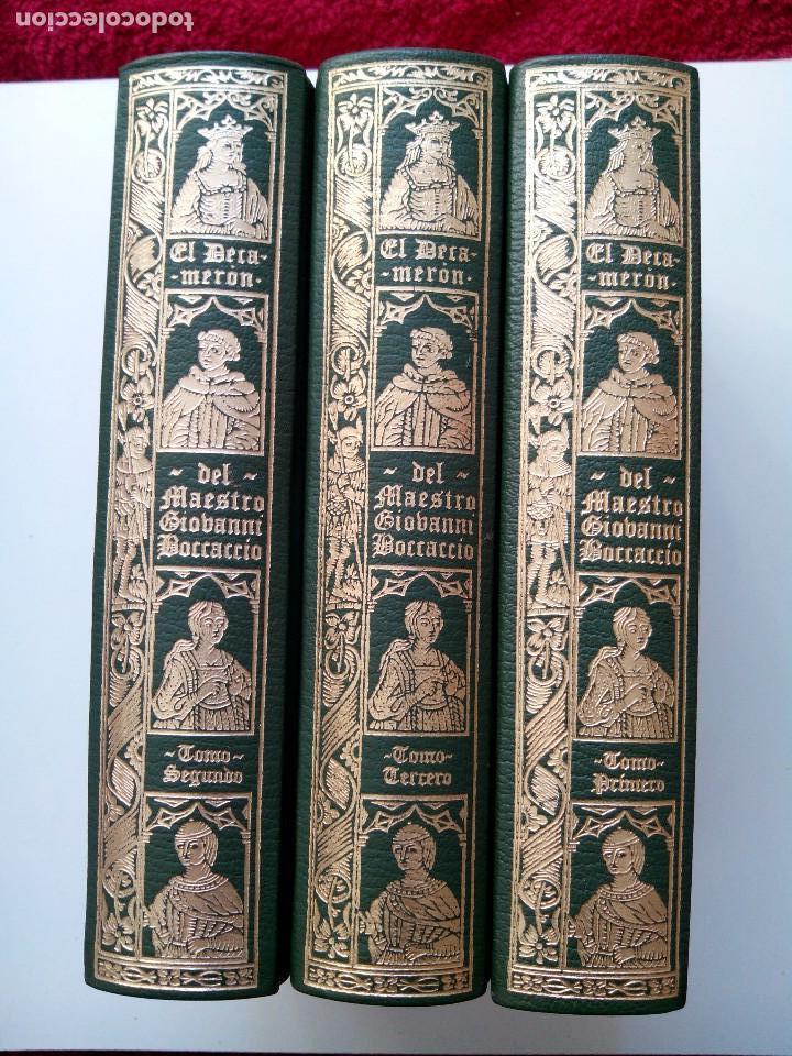 Libros de segunda mano: EL DECAMERON-BOCCACCIO -- C&Iacute;RCULO DEL BIBLI&Oacute;FILO 3 tomos / completo - Foto 1