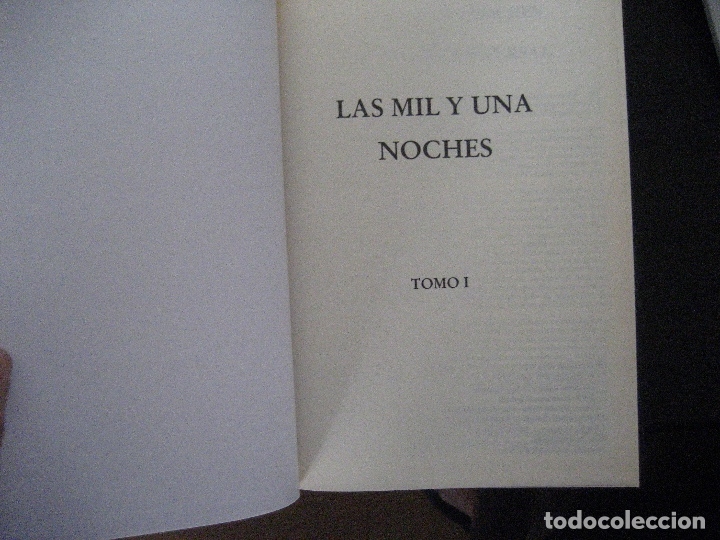 Libros de segunda mano: LAS MIL Y UNA NOCHES 2 TOMOS COMPLETA ED. A&Ntilde;IL 2000 - Foto 8