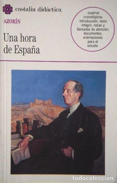 Libros de segunda mano: Una hora de Espa&ntilde;a. Azorin. Castalia did&aacute;ctica - Foto 1