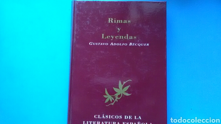 Libros de segunda mano: Rimas y leyendas .Gustavo Adolfo B&eacute;cquer .Ed.Rueda . - Foto 1
