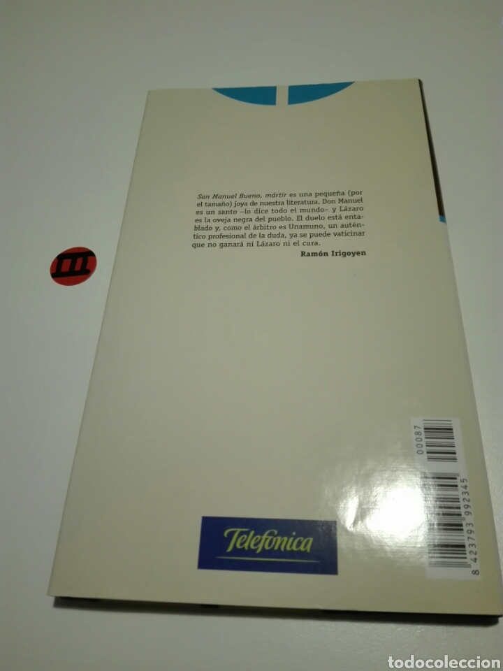 Libros de segunda mano: SAN MANUEL BUENO, MARTIR. MIGUEL UNAMUNO. - Foto 2