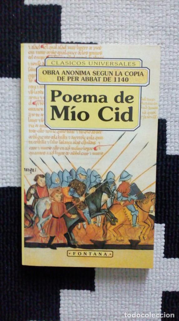Libros de segunda mano: Poema del M&iacute;o Cid - An&oacute;nimo - Ed. Fontana - Foto 1