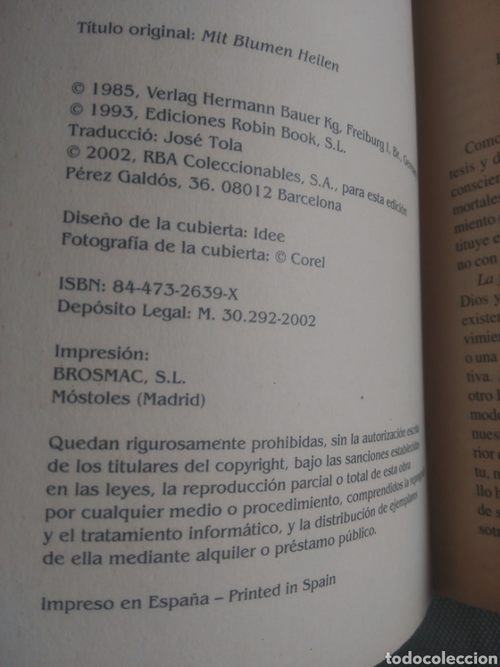 Libros de segunda mano: Las Flores de Bach. Dr G&ouml;tz Blome - Foto 4