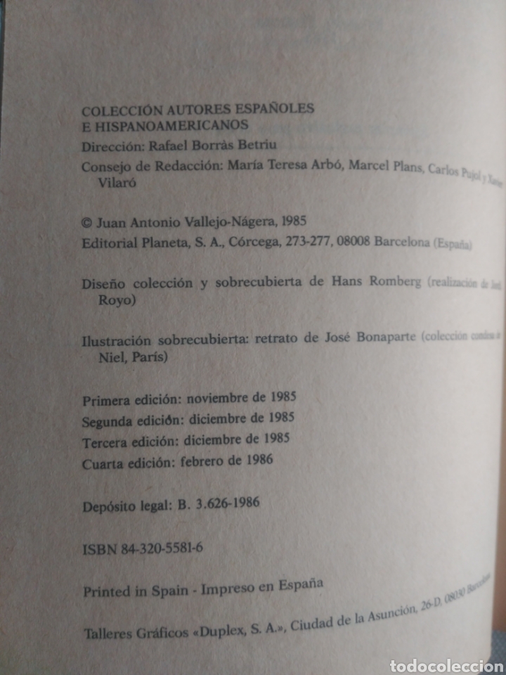 Libros de segunda mano: Yo el rey ,Juan Antonio Vallejo N&aacute;gera - Foto 4