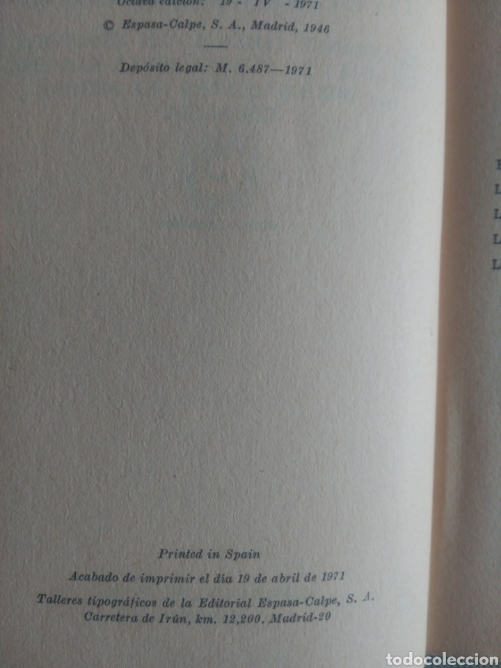 Libros de segunda mano: Novelas Ejemplares, Miguel de Cervantes.Editorial Espasa - Foto 4