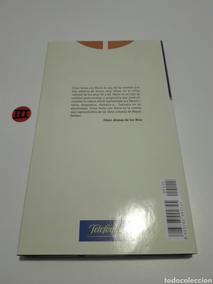 Libros de segunda mano: CINCO HORAS CON MARIO. MIGUEL DELIBES. - Foto 2