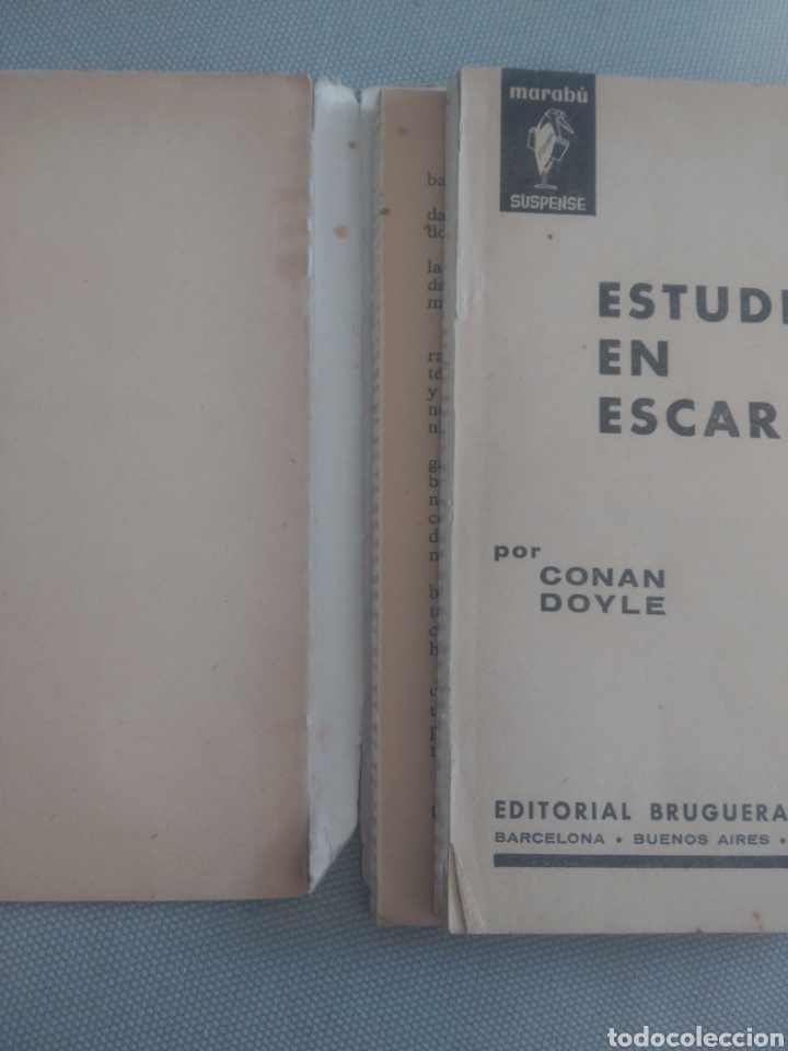 Libros de segunda mano: Estudio en escarlata. Sir Arthur Conan Doyle - Foto 3