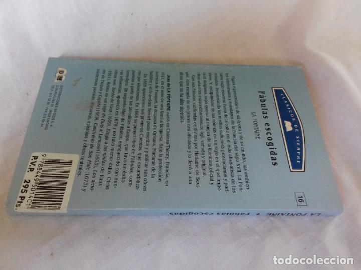 Libros de segunda mano: fabulas eSCOGIDAS	/	la fontaine	/	m e ed	/	co25-2 - Foto 2