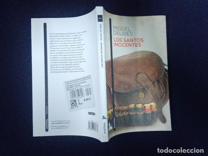 Libros de segunda mano: MIGUEL DELIBES LOS SANTOS INOCENTES AUSTRAL - Foto 1