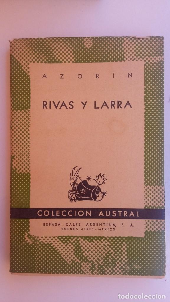 Libros de segunda mano: RIVAS Y LARRA. AZOR&Iacute;N - Foto 1