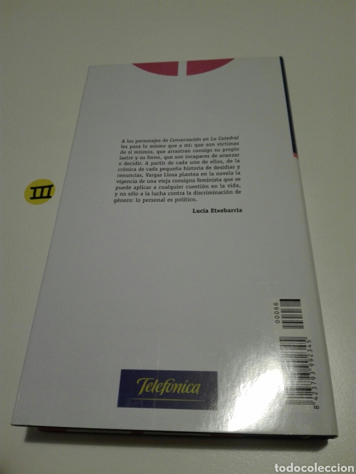 Libros de segunda mano: CONVERSACION EN LA CATEDRAL VOL I. MARIO VARGAS LLOSA. - Foto 2