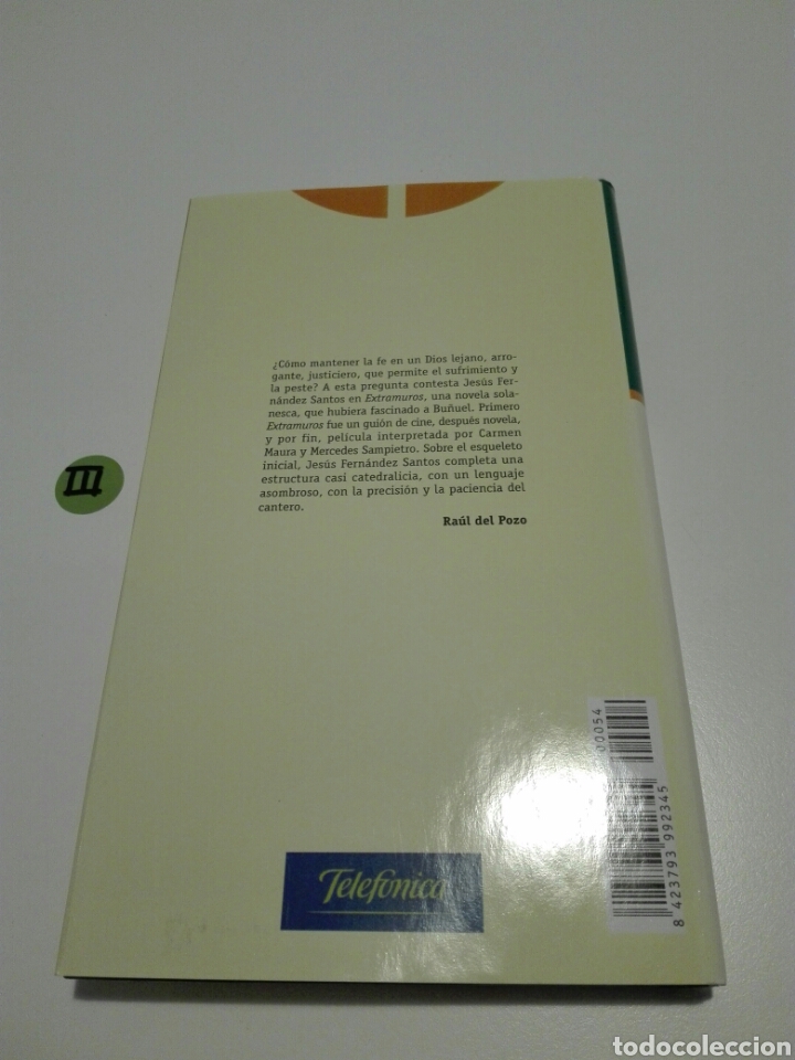 Libros de segunda mano: EXTRAMUROS. JESUS FERN&Aacute;NDEZ SANTOS. - Foto 2